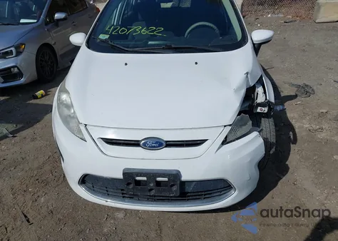 2012 Ford Fiesta Se из США, поврежденный, VIN 3FADP4EJ9CM154025